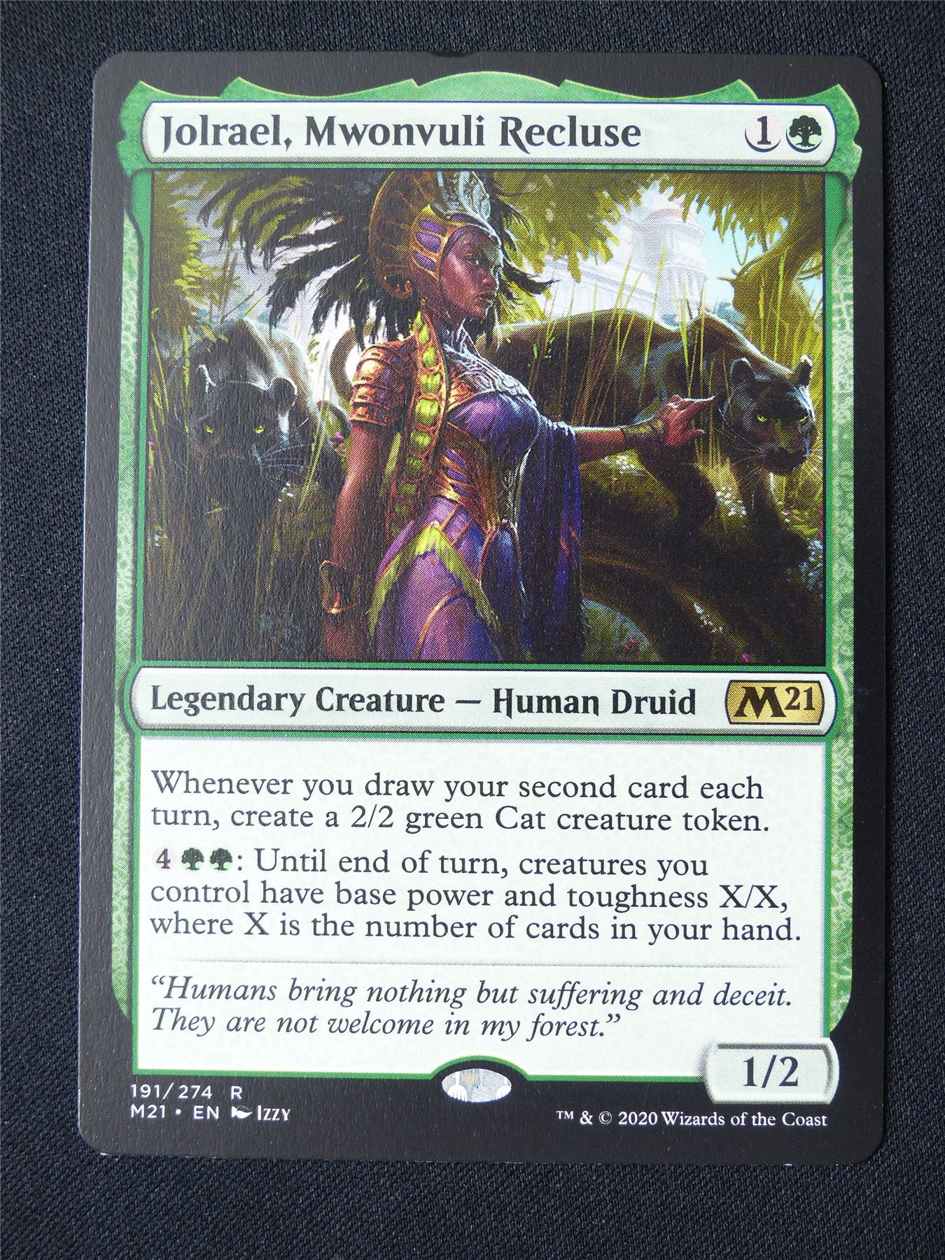 Jolrael Mwonvuli Recluse - M21 - Mtg Card #35P