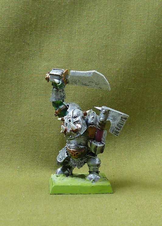 Classic Metal Black Orc - Orcs & Goblins - Warhammer Old World #2WD