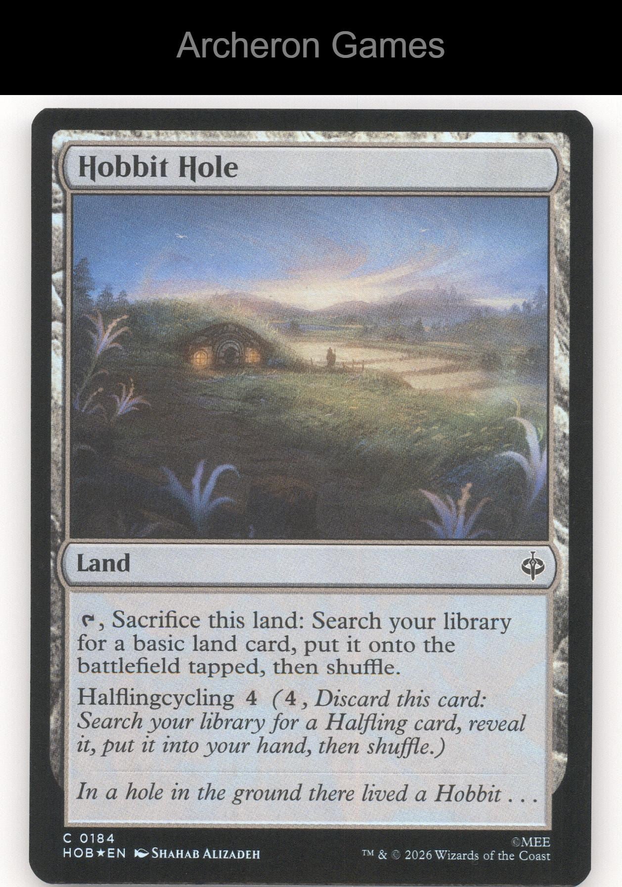 Hobbit Hole HOB 184 C MTG Card The Hobbit