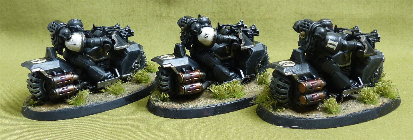 Outriders painted - Space Marine - Warhammer 40K #3YZ
