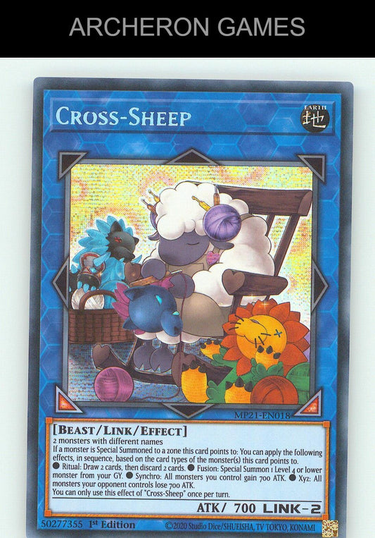 Cross-Sheep SEC YUGIOH Card