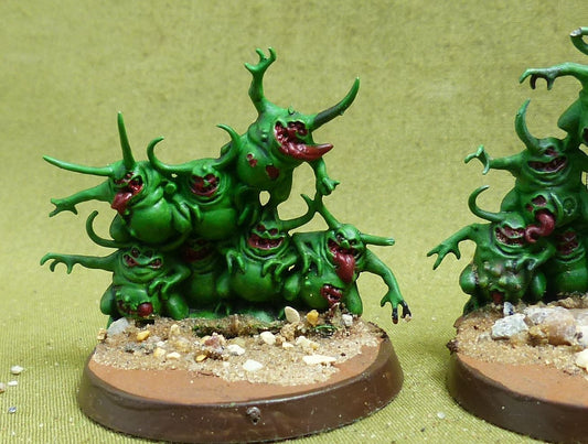 Nurglings painted - Maggotkin of Nurgle - Warhammer AoS #KF
