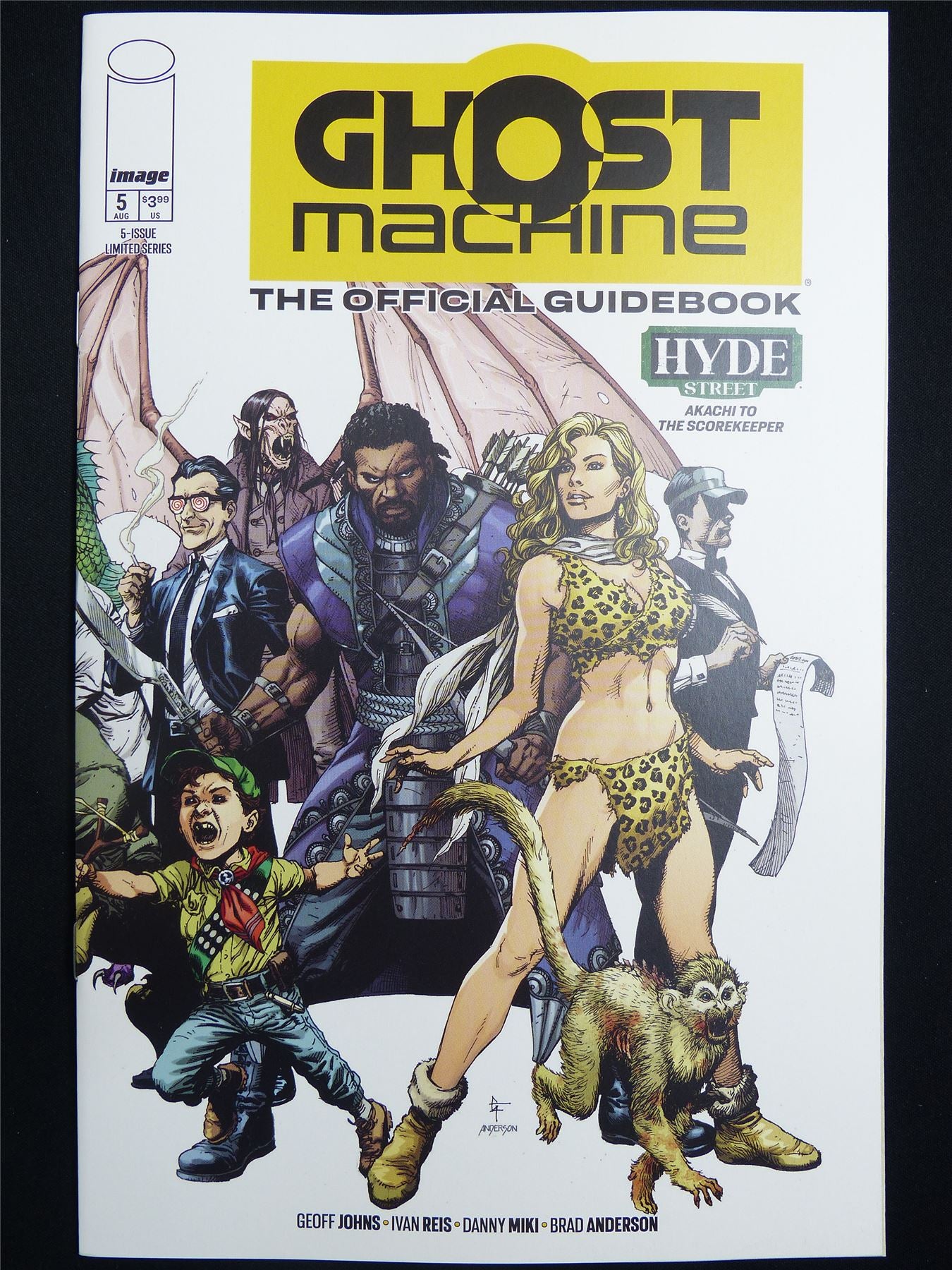 GHOST Machine The Official Guidebook #5 Cvr A - Aug 2026 Image Comic #2Z4