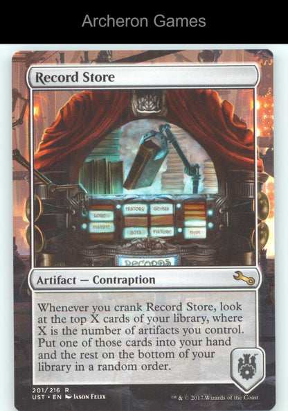 Record Store 201 R MTG Card Unstable