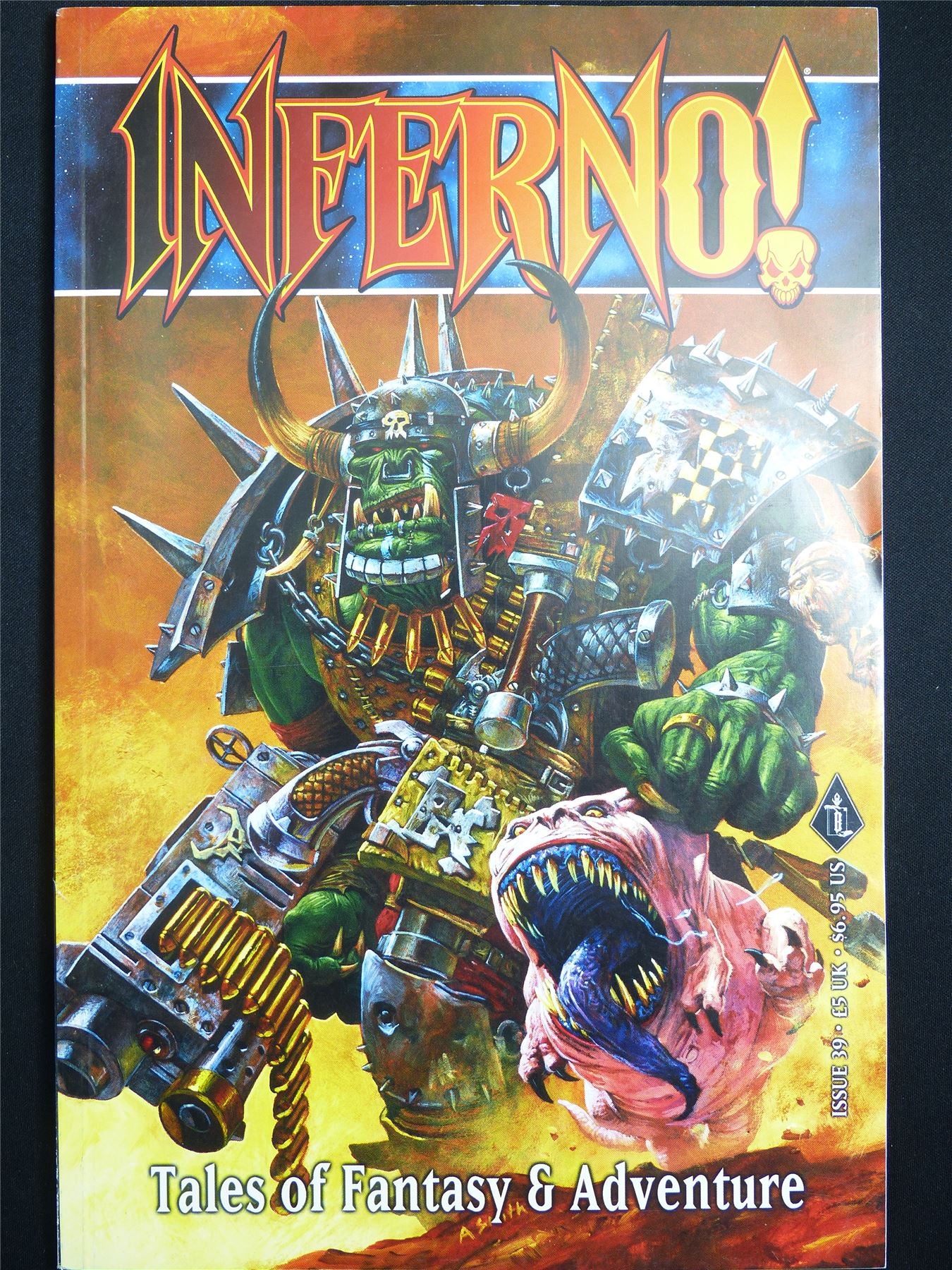 Inferno! Tales of Fantasy and Adventure #39 - Workshop Black Library Publication #1NS