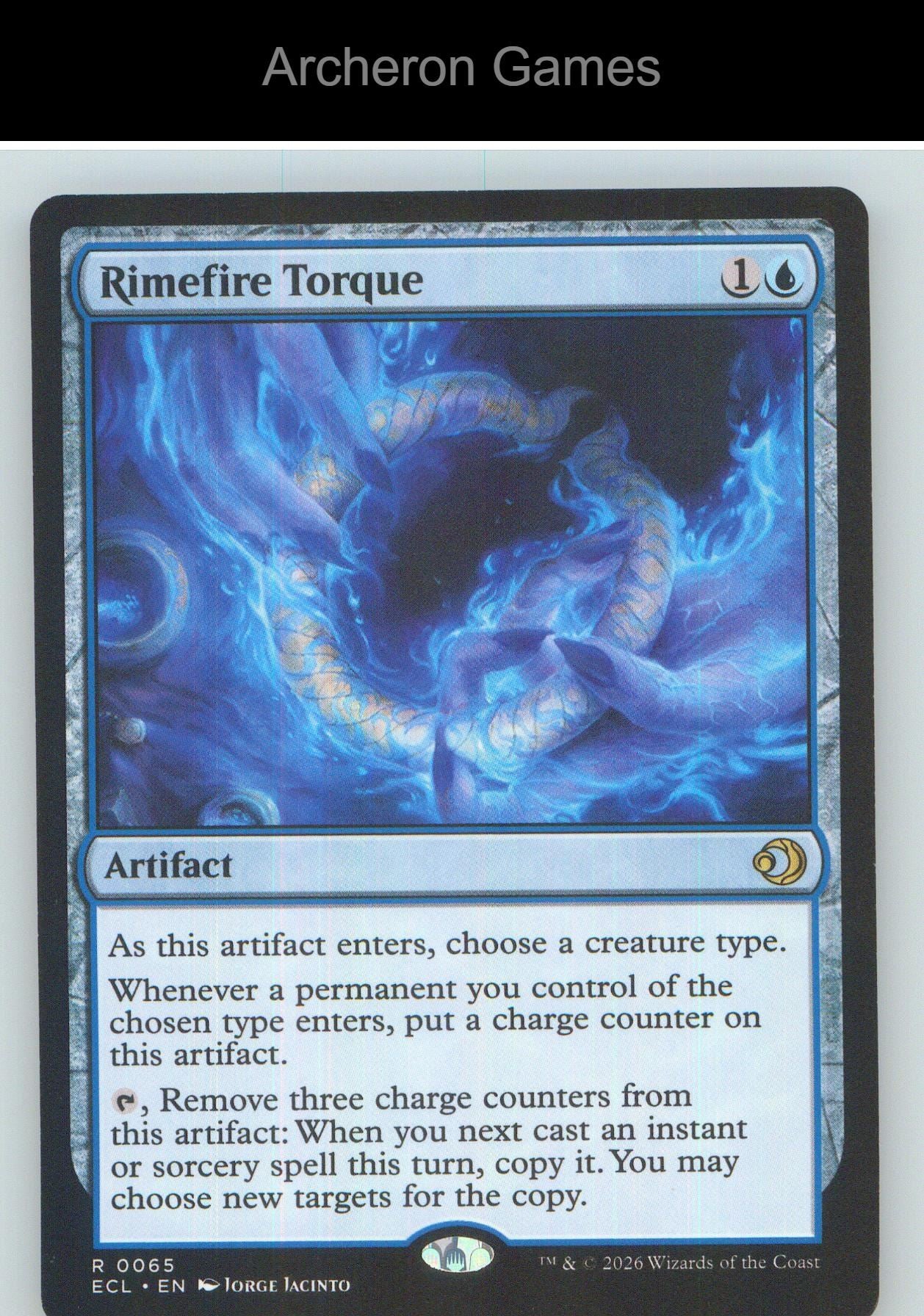 Rimefire Torque ECL 65 R MTG Card NM/EX+