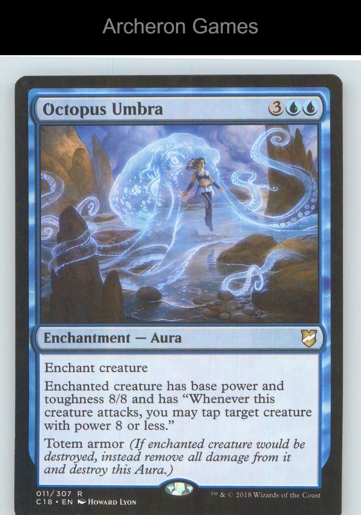 Octopus Umbra C18 11 R MTG Card NM/EX+