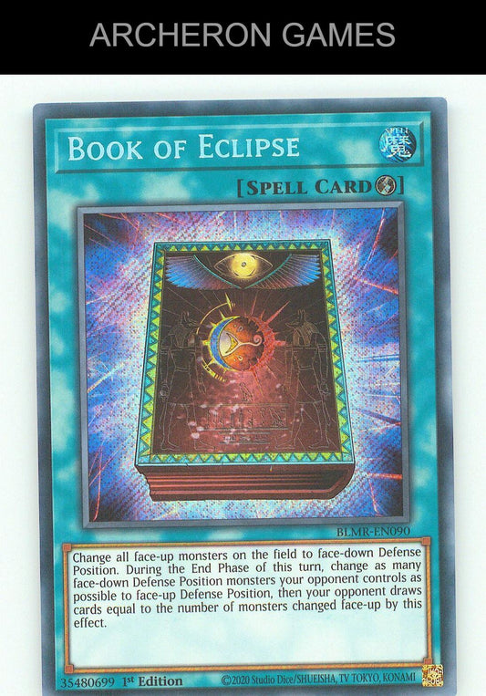 Book of Eclipse SEC YUGIOH Card