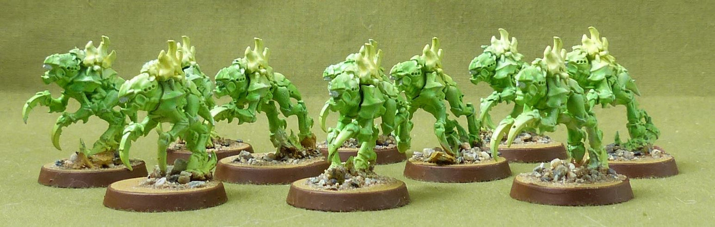 Neurogaunts painted - Tyranids - Warhammer 40K #3HP