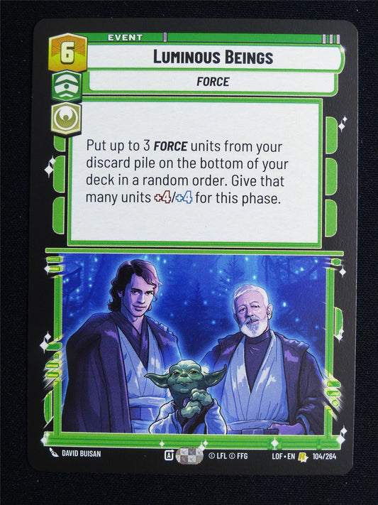 Luminous Beings 104/262 - Star Wars Unlimited Card #3UP