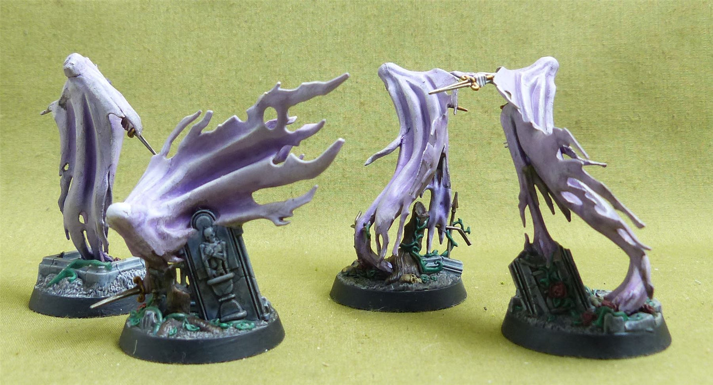 Lady Harrow's Mournflight painted - Death Warband - Warhammer Underworlds #2PQ