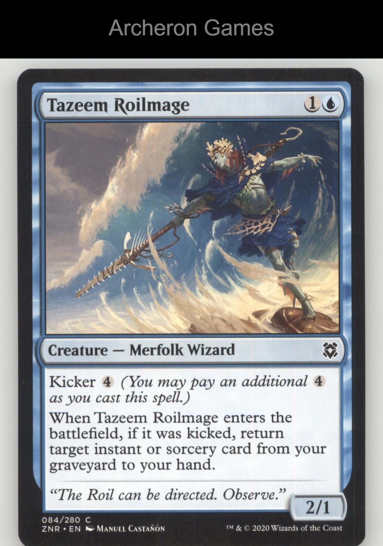 Tazeem Roilmage 84 C MTG Card Zendikar Rising