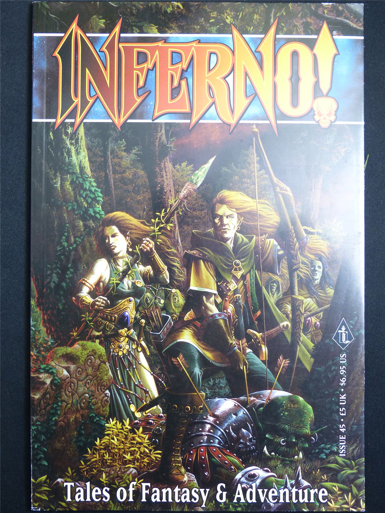 Inferno! Tales of Fantasy and Adventure #45 - Workshop Black Library Publication #1NW