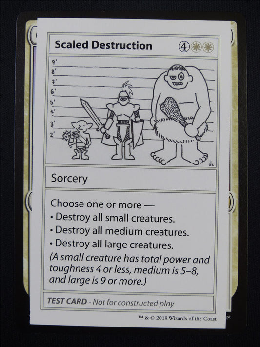 Scaled Destruction - CMB - Mtg Card #5QZ