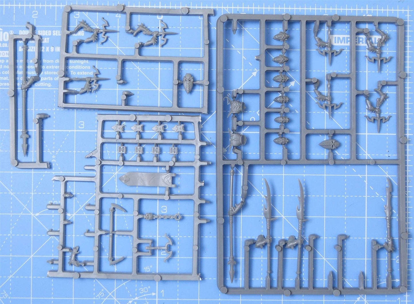 Classic Dark Elves Parts on Sprue - Dark Elves - Warhammer Fantasy #4TX