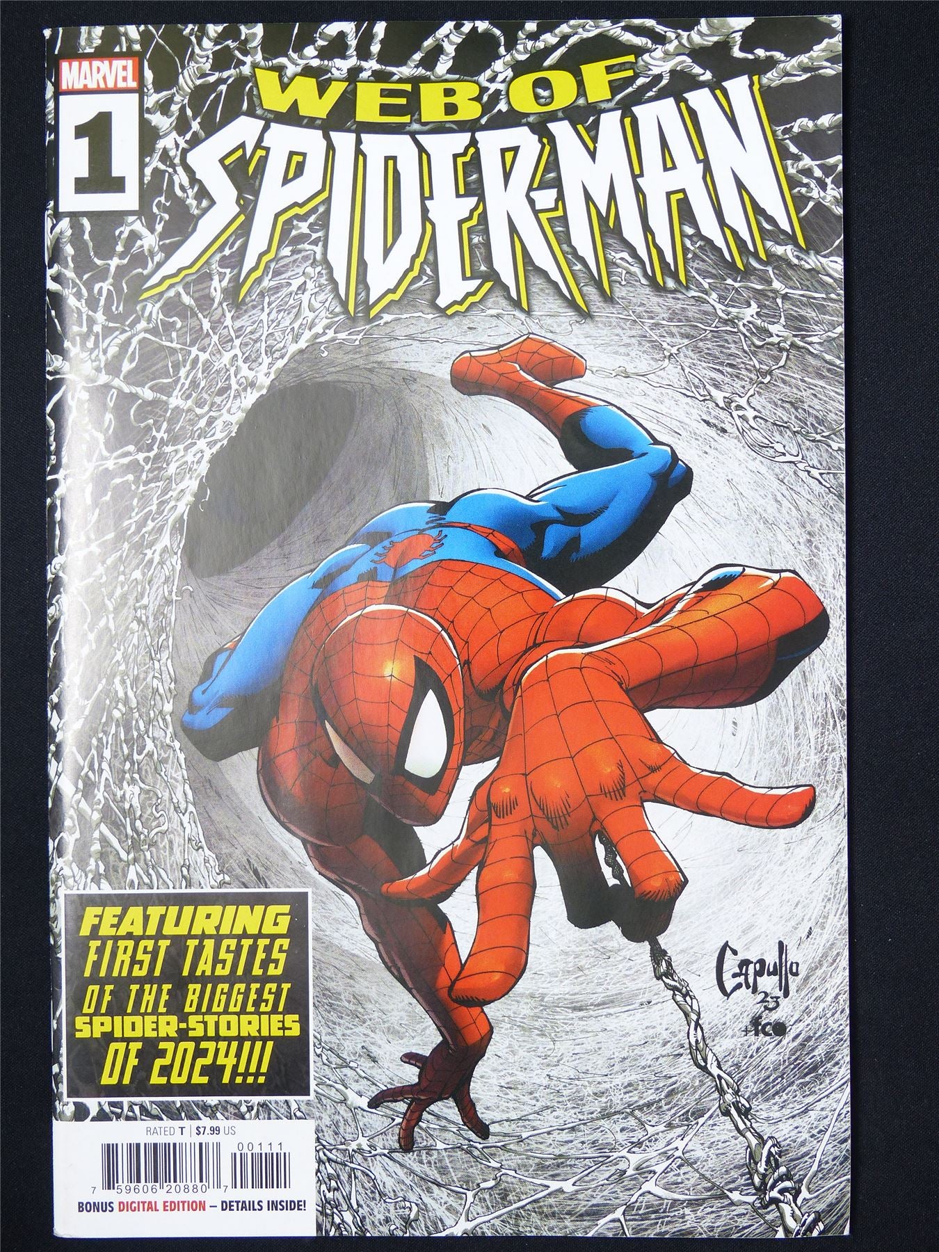 Web of SPIDER-MAN #1 - B&B Marvel Comic #8K5