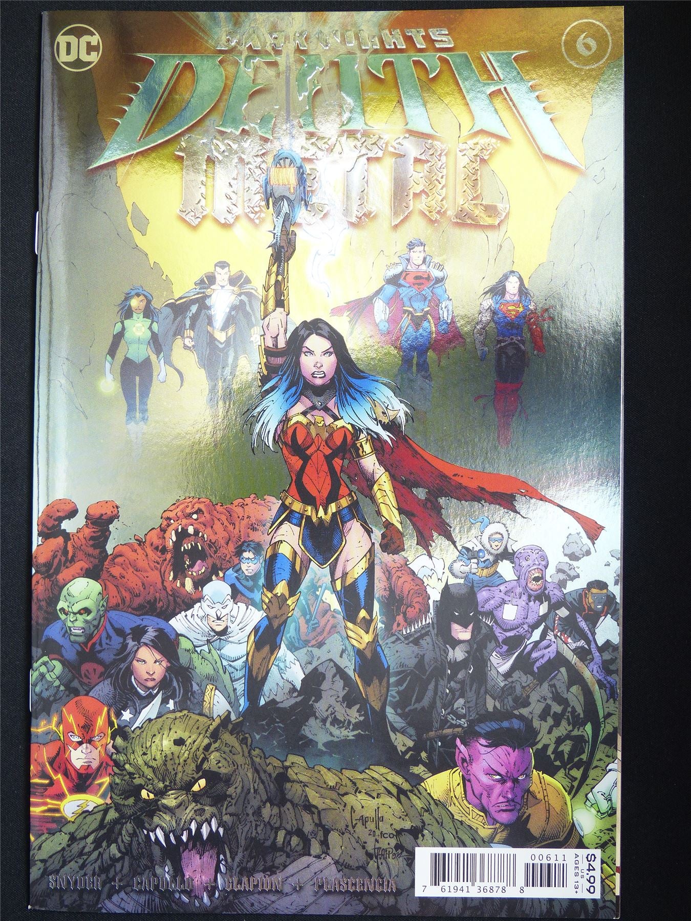 Dark Nights: DEATH Metal #6 Foil Cover - DC Comic #68Z