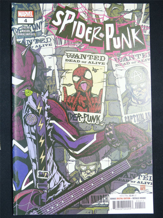 SPIDER-PUNK #4 - Marvel Comic #AZ