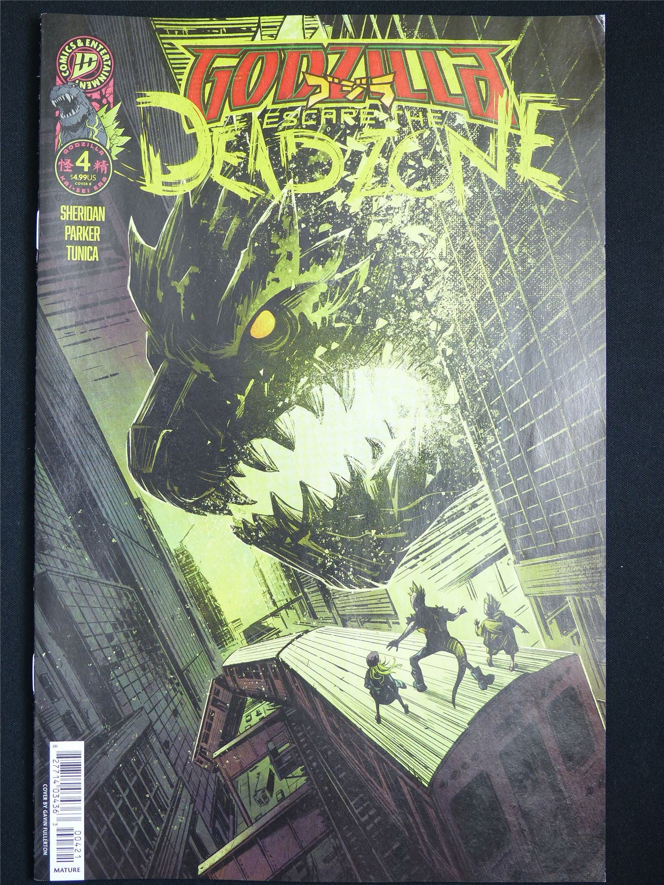 GODZILLA: Escape the Deadzone #4 - ID Comic #6EG