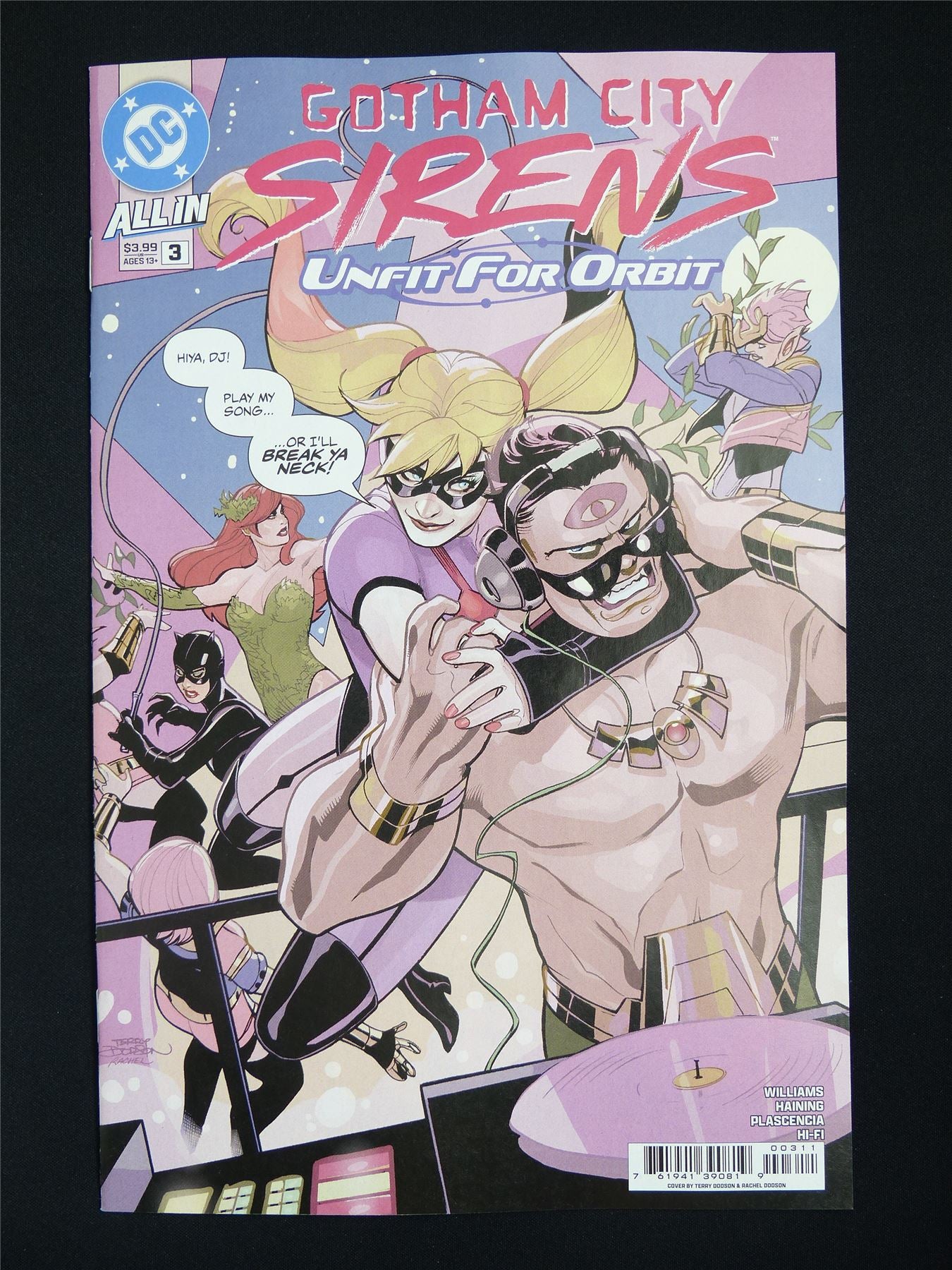 GOTHAM City Sirens: Unfit for Orbit #3 - Sep 2025 DC Comic #29C