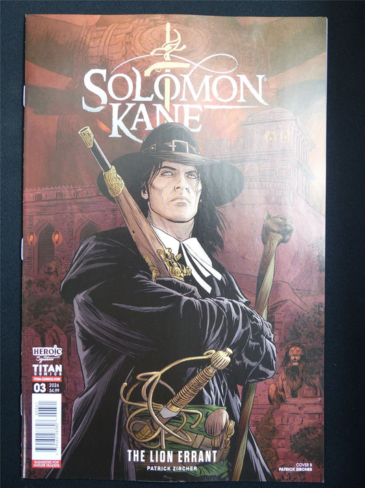 SOLOMON Kane: The Lion Errant #3 Cvr B - Oct 2026 Titan Comic #4NG