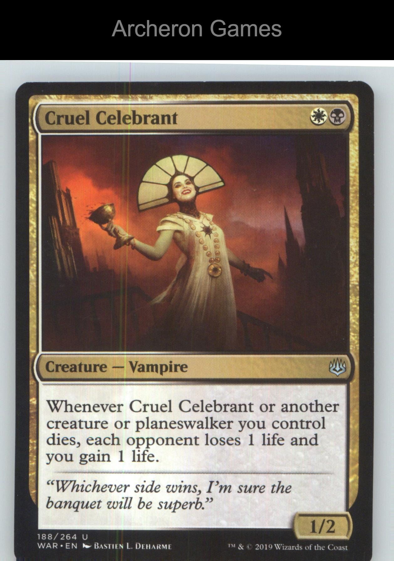 Cruel Celebrant WAR 188 UC MTG Card NM/EX+