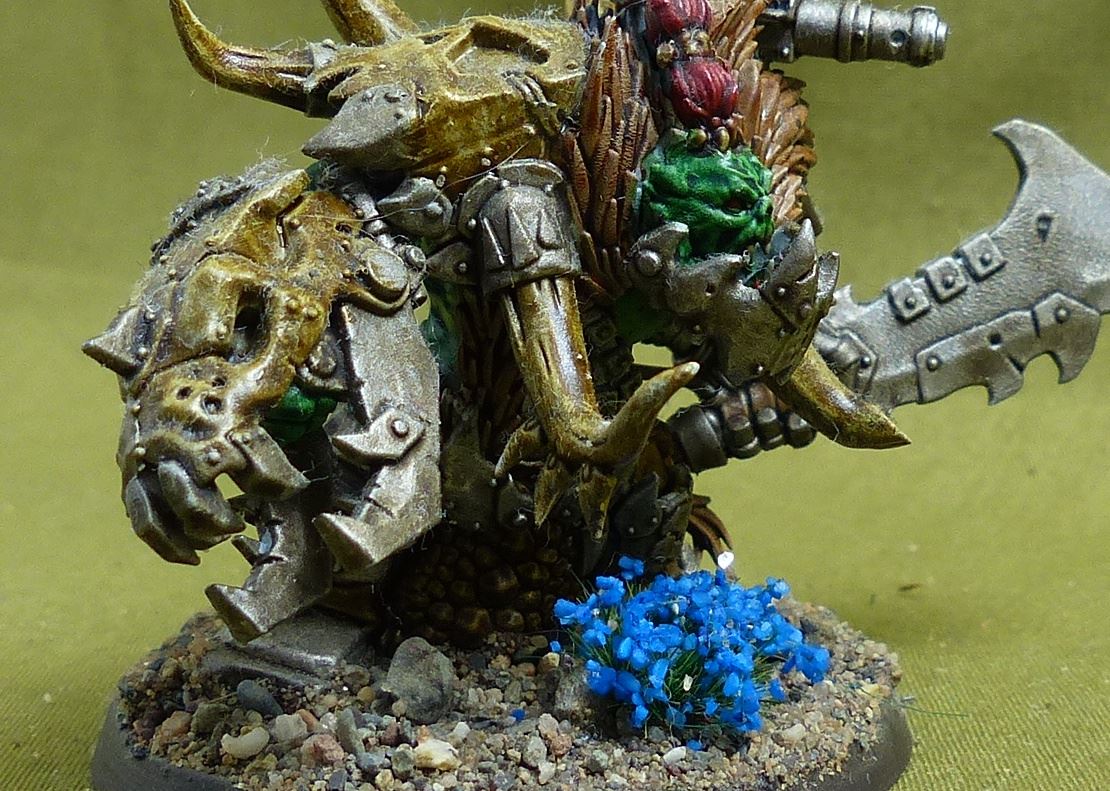 Megaboss converted painted - Orruk Warclan - Warhammer AoS #40J