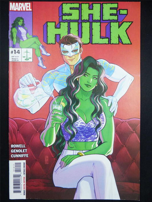 SHE-HULK #14 - Marvel Comic #6FM