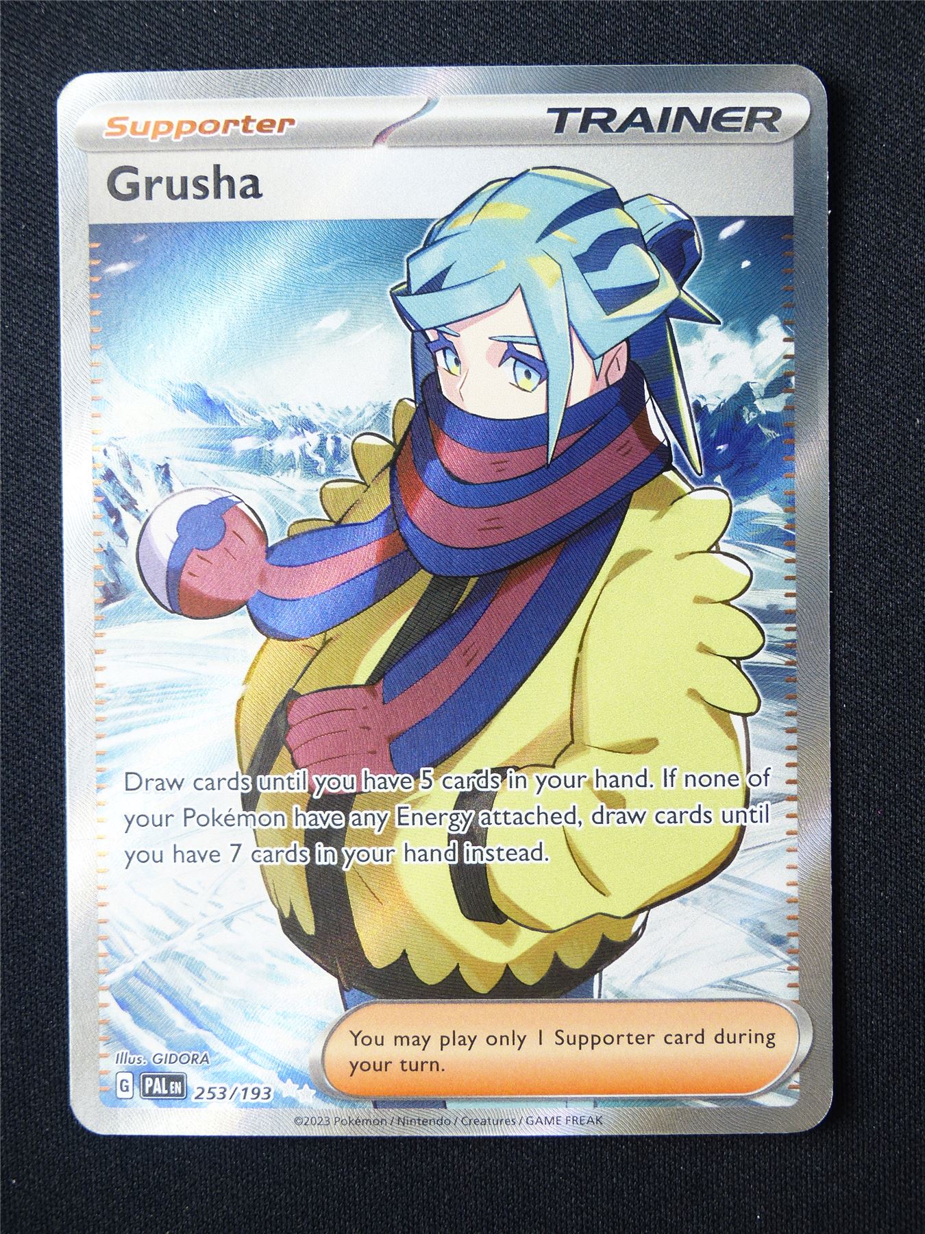 Grusha 253/193 Textured Holo - Pokemon Card #5W9