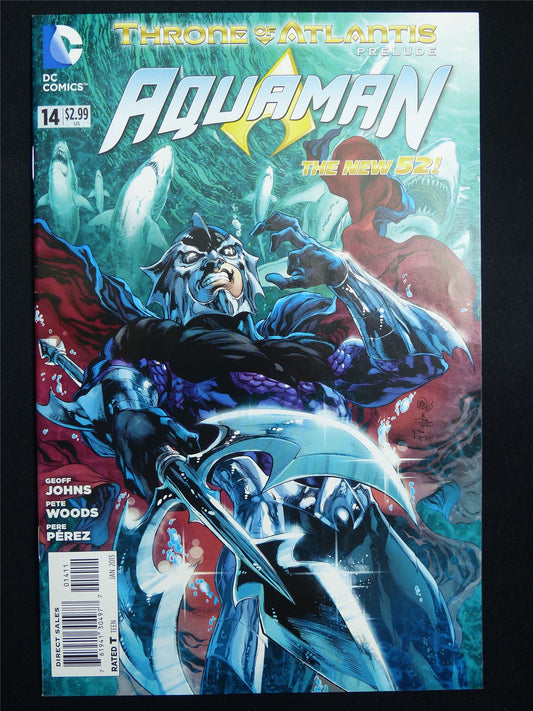 AQUAMAN #14 new 52! - DC Comic #3BX