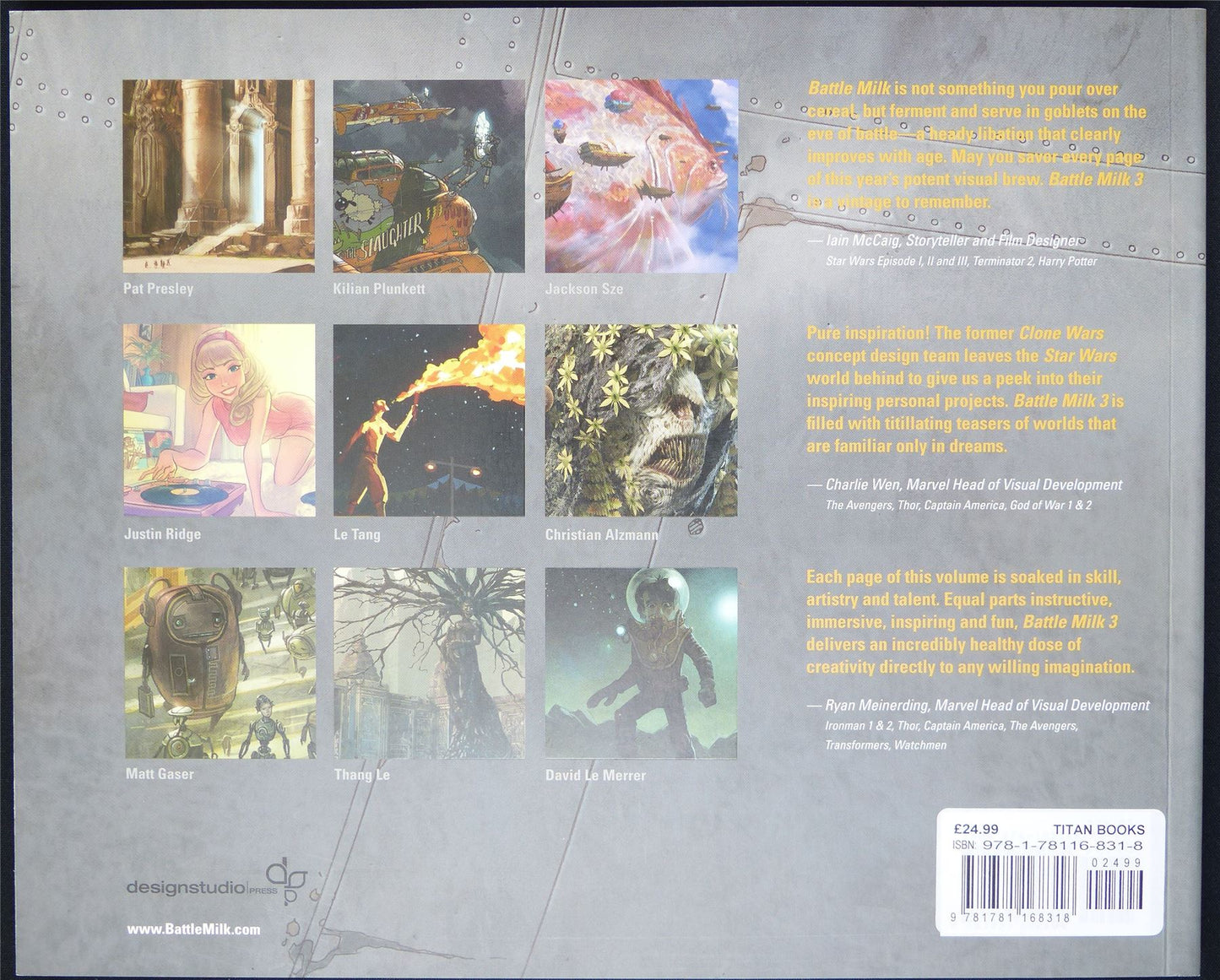 Battle Milk 3 Gift Book - Titan Softback #59