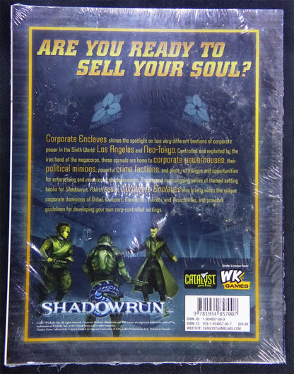 Shadowrun Core Setting - Corporate Enclaves - Roleplay - RPG #19F