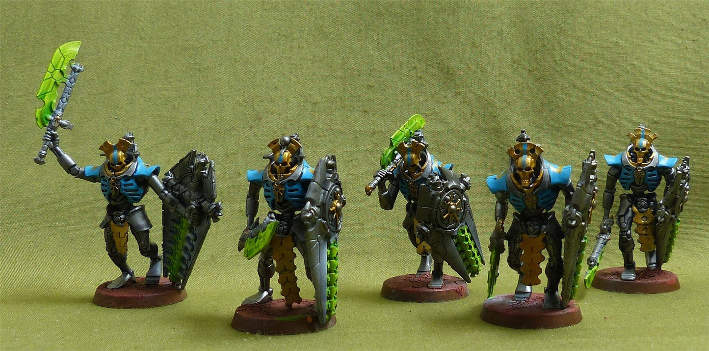 Lychguard painted - Necrons - Warhammer 40K #2D7