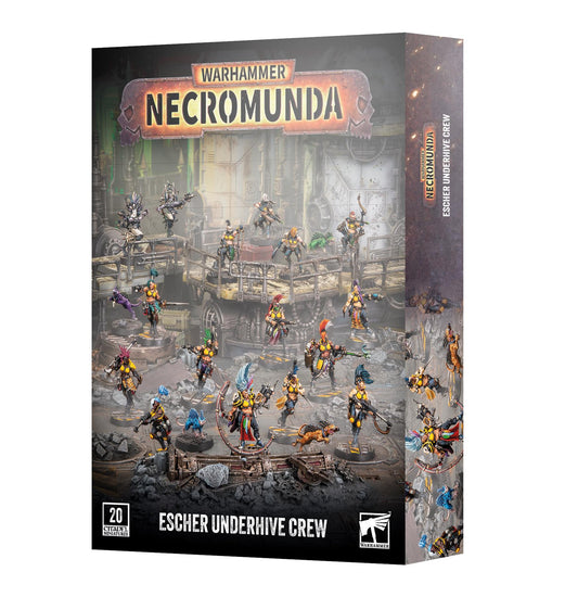 Escher Underhive crew - Warhammer: Necromunda - Available from 15/08/2026