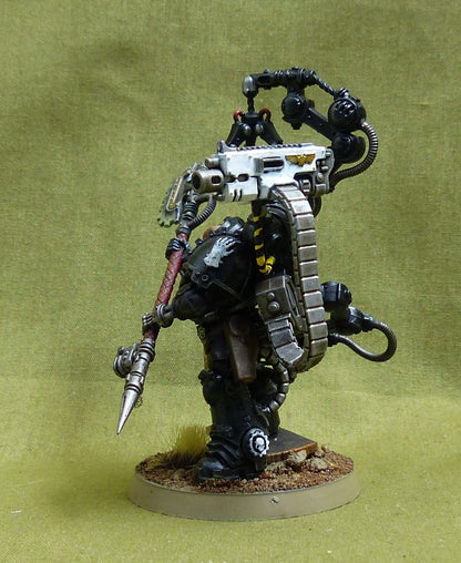 Iron Father Feirros painted - Iron Hands - Warhammer Horus Heresy #1HK
