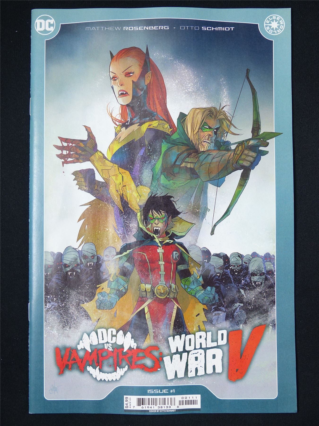 DC vs Vampires: World War V #1 - B&B Oct 2024 DC Comic #1E