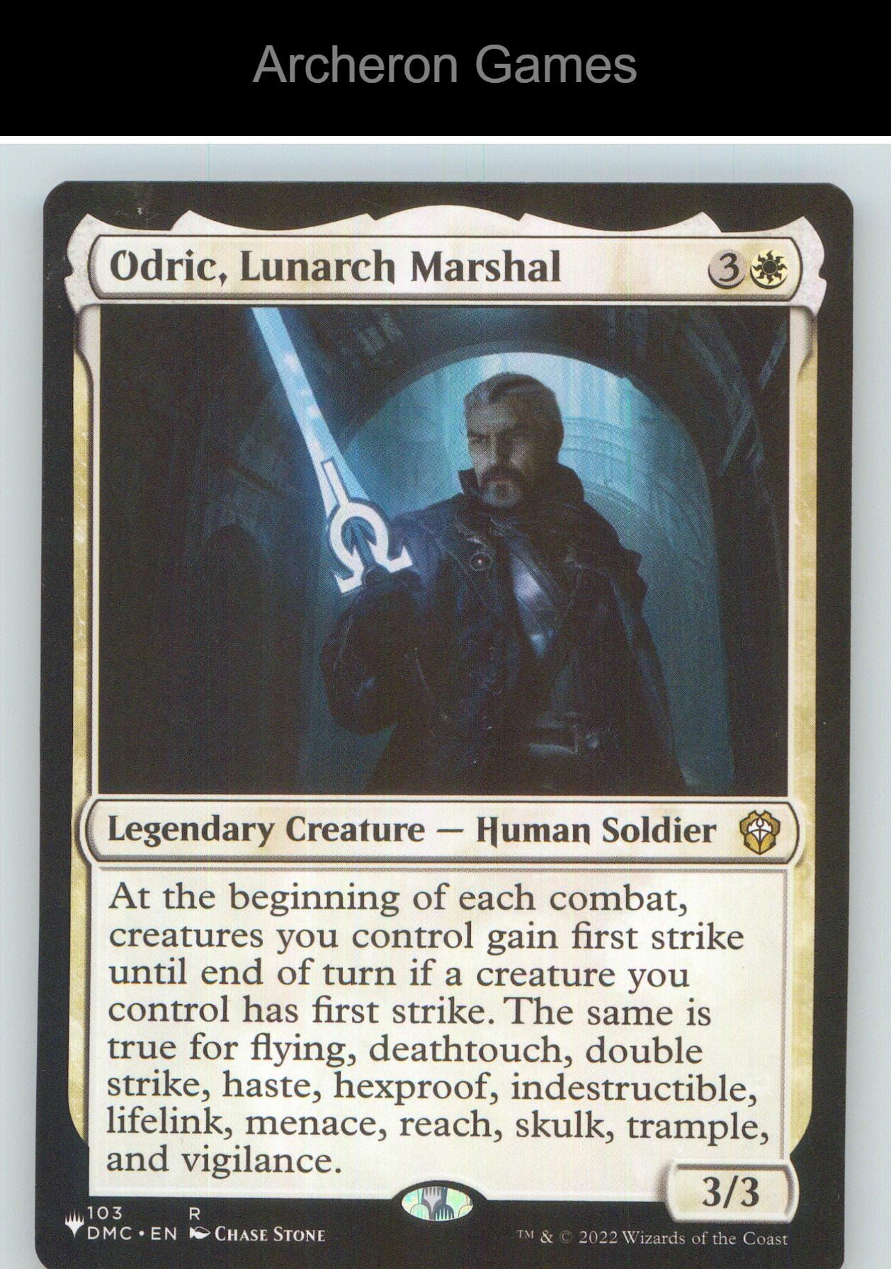 Odric, Lunarch Marshal DMC 103 R MTG Card NM/EX+