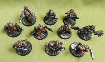 Goliath Gang painted - Warhammer Necromunda #4A0