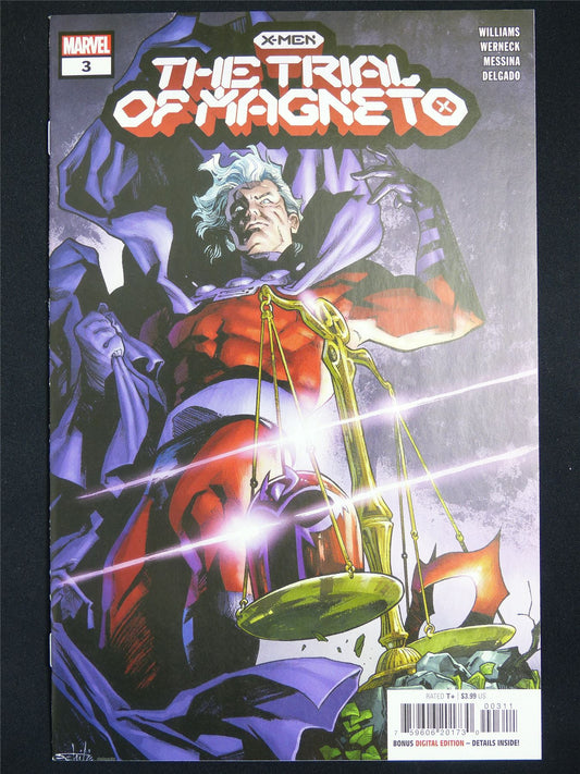 X-Men: The Trial of MAGNETO #3 - Marvel Comic #2G7