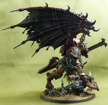 Angron Daemon Primarch of Khorne painted - Chaos Daemons - Warhammer 40K #49R