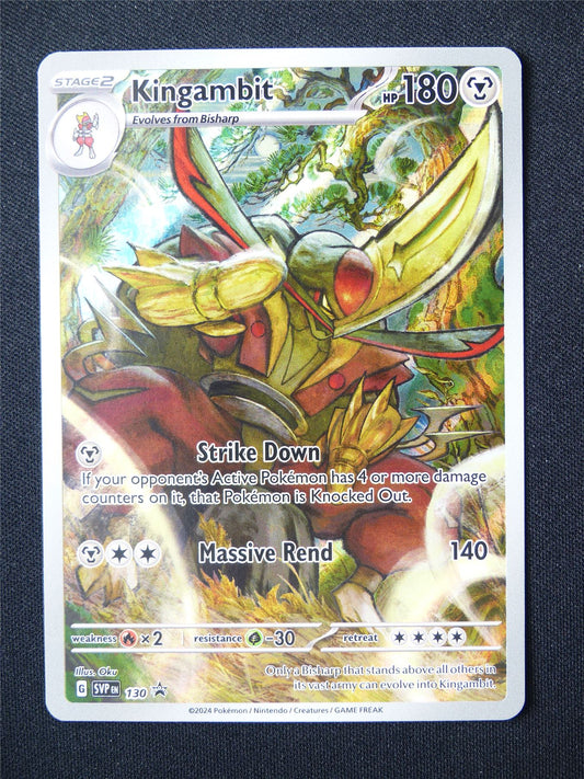 Kingambit 130 Promo Holo - Pokemon Card #5X7