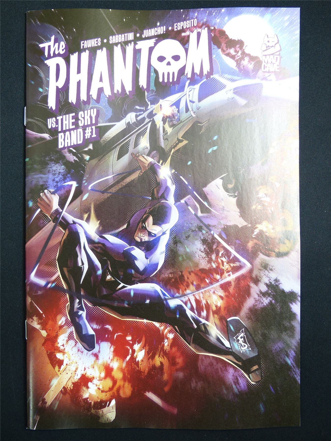 The PHANTOM vs the Sky Band #1 Cvr A - Apr 2026 Mad Cave Comic #4LP