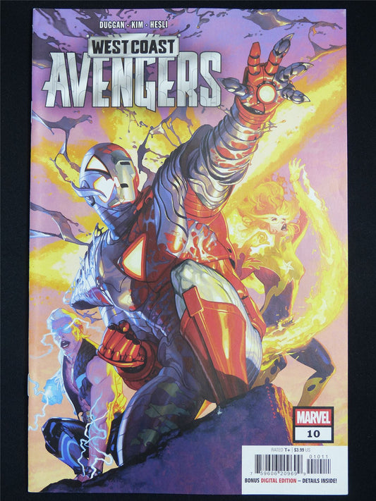 West Coast AVENGERS #10 - Marvel Comic #4CB