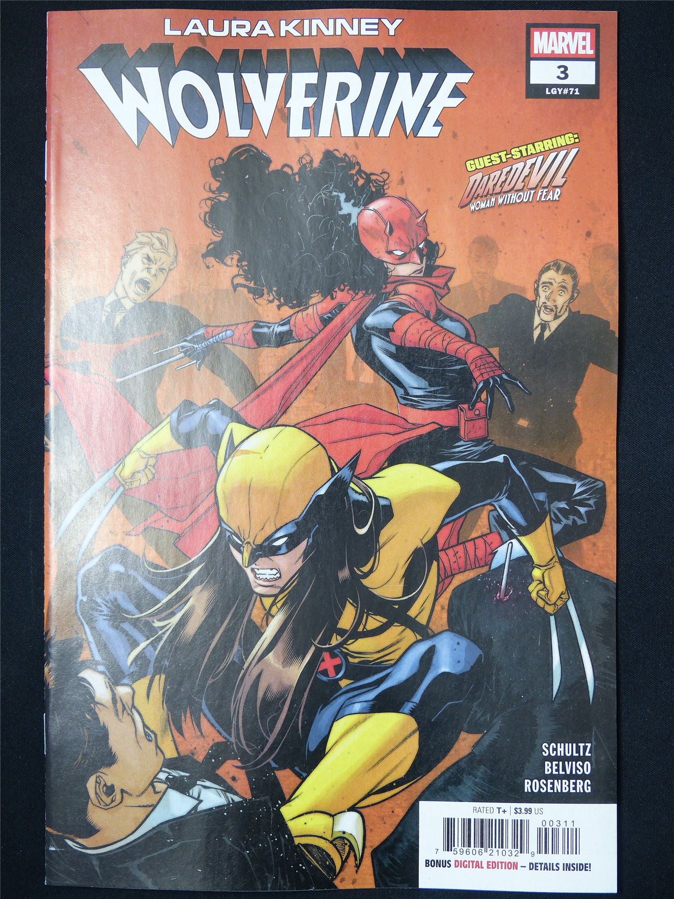 Laura Kinney: WOLVERINE #3 - B&B Apr 2025 Marvel Comic #9J0