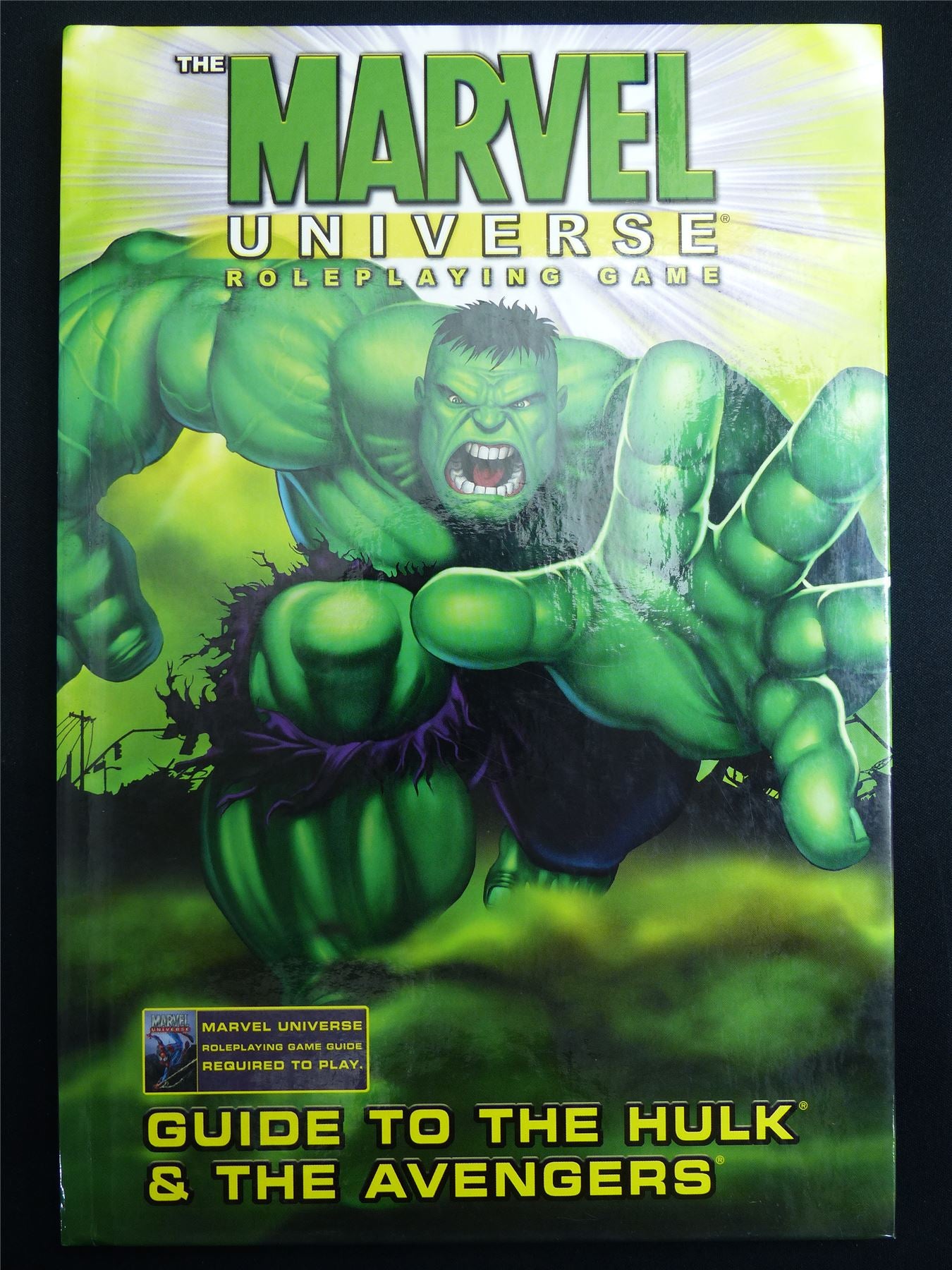 Marvel Universe: Guide to the Hulk & Avengers - Roleplay Book Hardback #2PH