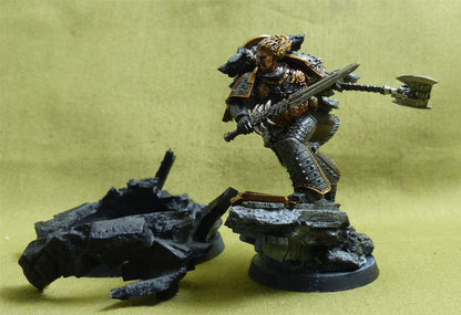 Leman Russ Primarch of the Space Wolves painted -  Warhammer Horus Heresy #4X8