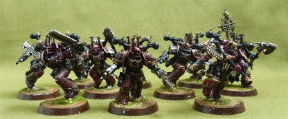 Khorne Berzerkers painted - World Eaters - Warhammer 40K #1QO