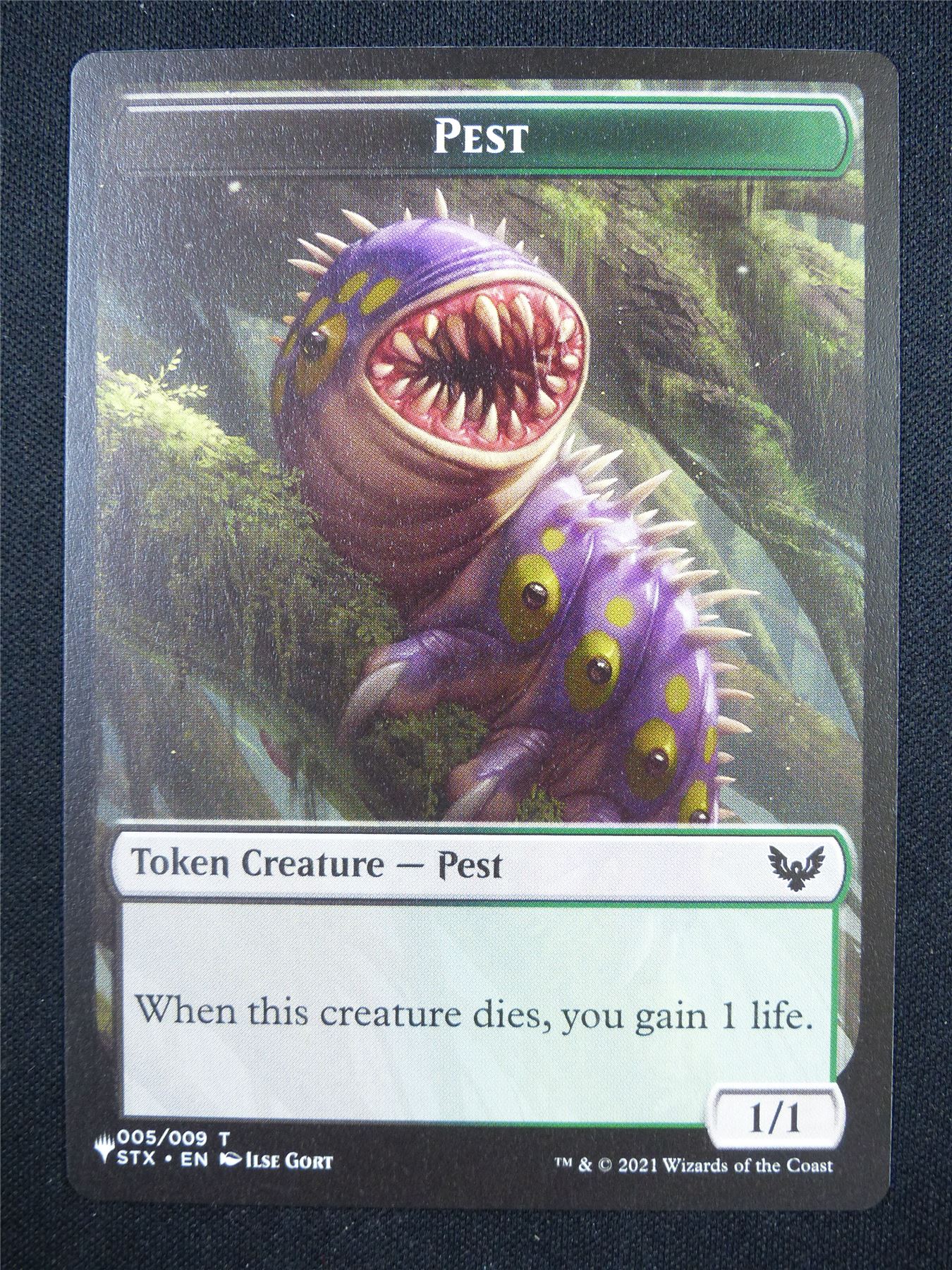 Pest/Jace Telepath Unbound Emblem Token - Cute to Brute - Mtg Card #1VJ