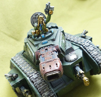 Leman Russ Battle Tank painted - Astra Militarum - Warhammer 40K #4W5