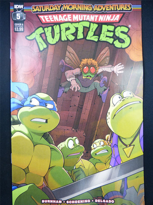 TEENAGE Mutant Ninja Turtles: Saturday Monring Adventures #5 - Sep 2023 IDW Comic #S4